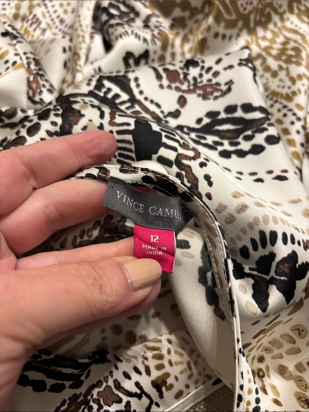 Vince Camuto Cowl Neck Slipdress - Picture 9 of 11